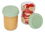 Badabulle Badabowls Glazen Bewaarbakjes B004307, Kinderen en Baby's, Babyvoeding en Toebehoren, Verzenden, Nieuw