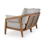 Loungeset Anais | 2-zit | teak naturel | beige weving | in.., Verzenden, Nieuw