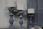 Cilinder lampenkap Shabby 30 cm, Huis en Inrichting, Lampen | Lampenkappen, Ophalen of Verzenden, Nieuw