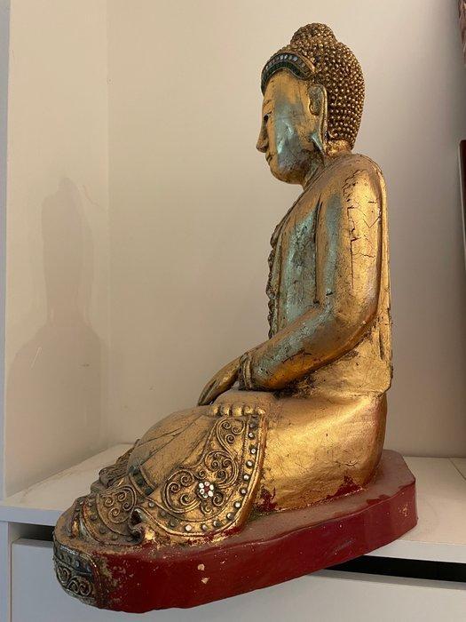 Boeddha beeld - Birma - Myanmar, Antiek en Kunst, Kunst | Niet-Westerse kunst