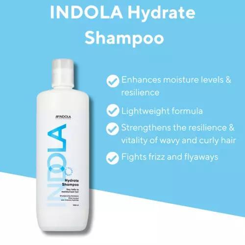 Indola Hydrate Shampoo, Sieraden, Tassen en Uiterlijk, Uiterlijk | Haarverzorging, Nieuw, Verzenden