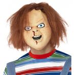 Latex hoofdmasker Chucky - Halloween maskers, Nieuw, Verzenden