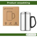 RVS Thermosbeker 500ml, Huis en Inrichting, Verzenden, Nieuw