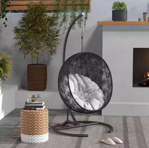 Hangstoel Standaard – Stalen Frame met Ronde Basis 195cm, Tuin en Terras, Tuinstoelen, Nieuw, Verzenden