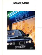1992 BMW 3 SERIE SEDAN BROCHURE NEDERLANDS, Boeken, Auto's | Folders en Tijdschriften, Nieuw, BMW, Author