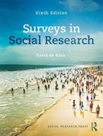 9780415530187 Social Research Today - Surveys In Social R..., Verzenden, Zo goed als nieuw, De Vaus, David