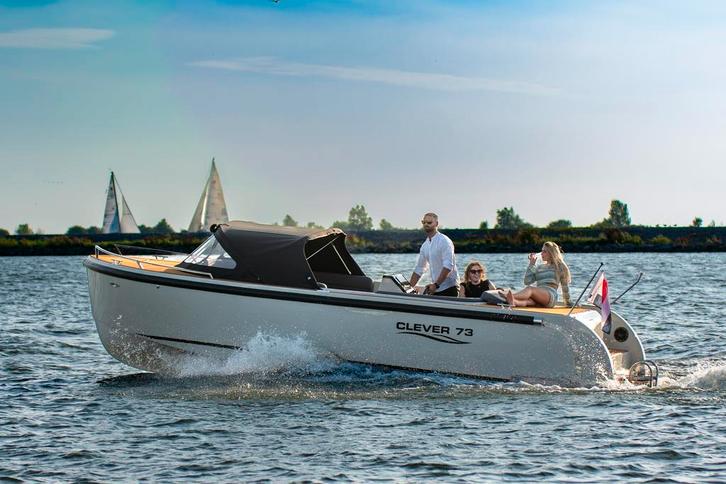Clever 73 Tender I Ook elektrisch leverbaar !!, Watersport en Boten, Sloepen, Buitenboordmotor, 70 pk of meer, 6 meter of meer