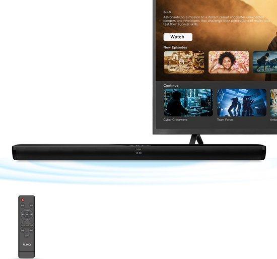2dekans | FlinQ Soundbar – Bluetooth 5.3 & Ingebouwde, Audio, Tv en Foto, Luidsprekers, Zo goed als nieuw, Ophalen of Verzenden