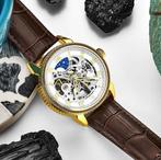 Stührling Original - Automatic - Gold - Skeleton - Stars -, Nieuw
