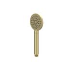 Handdouche IVY Rond 9 cm Satin Spray Geborsteld Mat Goud PVD, Ophalen of Verzenden, Nieuw, Kraan