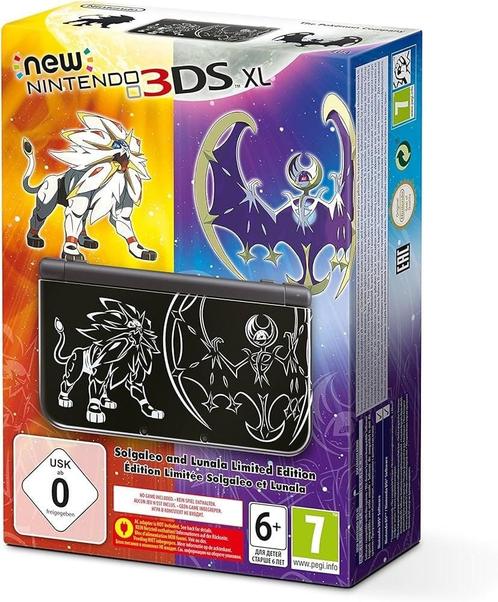 New Nintendo 3DS XL Console - Pokemon Solgaleo & Lunala L..., Spelcomputers en Games, Spelcomputers | Nintendo 2DS en 3DS, Gebruikt