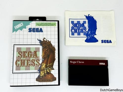 Sega Master System - Sega Chess, Spelcomputers en Games, Games | Sega, Gebruikt, Verzenden