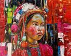 Nguyen Robert (1958) - Baby Hmong 80 X 100  Livraison