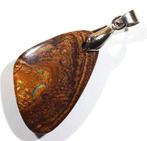 Ct. 27.20 Australisch Boulder Opal hanger Natuurlijke steen, Verzamelen, Mineralen en Fossielen