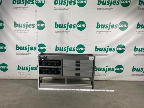 Aluca aluminium bedrijfswageninrichting gebruikt (nr 2416), Auto diversen, Auto-accessoires, Gebruikt, Ophalen of Verzenden