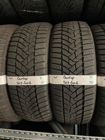 205-60-16 Dunlop Winterbanden 7mm Incl Montage 205 60 16 beschikbaar voor biedingen