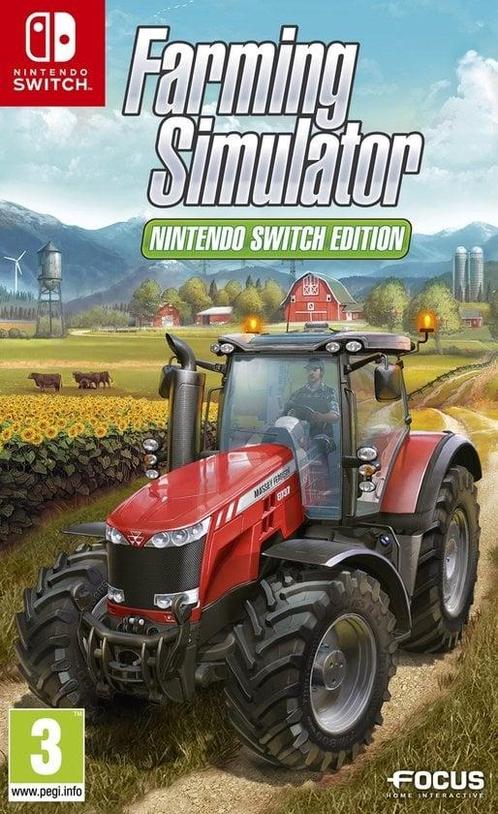 Switch Farming Simulator, Spelcomputers en Games, Games | Nintendo Switch, Zo goed als nieuw, Verzenden