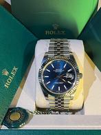 Rolex Datejust 126334 Blue dial (2023), Staal, Polshorloge, Zo goed als nieuw, Rolex