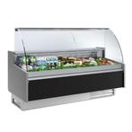 GGM Gastro | Koelvitrine - 1900mm - Zwart voorpaneel |, Verzenden, Nieuw in verpakking, Decoratie