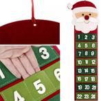 Ruhhy Vilt Adventskalender met 24 Zakjes - Perfect voor K..., Diversen, Kerst, Ophalen of Verzenden, Nieuw