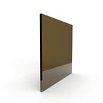 Enkel glas gekleurd 4 mm brons, Doe-het-zelf en Verbouw, Glas en Ramen, Ophalen of Verzenden, Nieuw