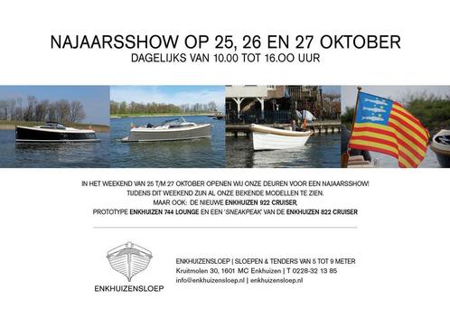 najaarsshow Enkhuizensloep 25, 26 en 27 Oktober, Watersport en Boten, Sloepen, Binnenboordmotor, Tot 10 pk, 6 meter of meer, Diesel