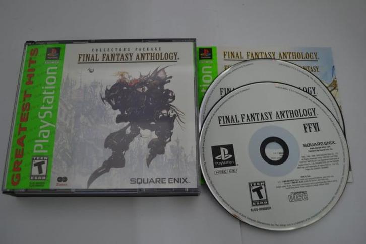 Final Fantasy Anthology (PS1 NTSC), Spelcomputers en Games, Games | Sony PlayStation 1, Zo goed als nieuw, Verzenden