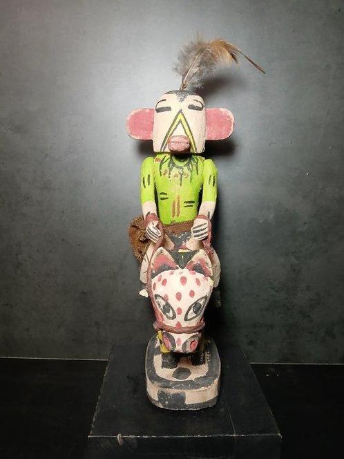 Cavalier in de stijl van de Hopi kachina (Zonder, Antiek en Kunst, Kunst | Niet-Westerse kunst