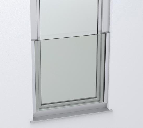 Frans balkon Lyon-Aluminium-1000 mm-Zijdelings, Doe-het-zelf en Verbouw, Glas en Ramen, Nieuw, Ophalen of Verzenden