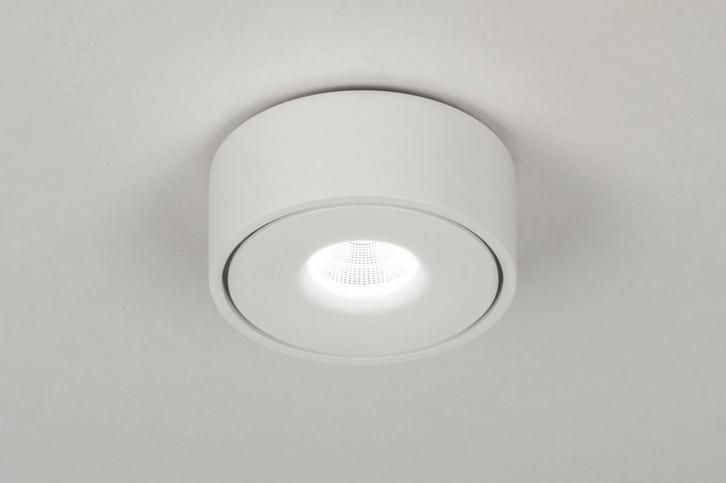 Rietveld Spots - Wit - Metaal, Huis en Inrichting, Lampen | Hanglampen, Verzenden