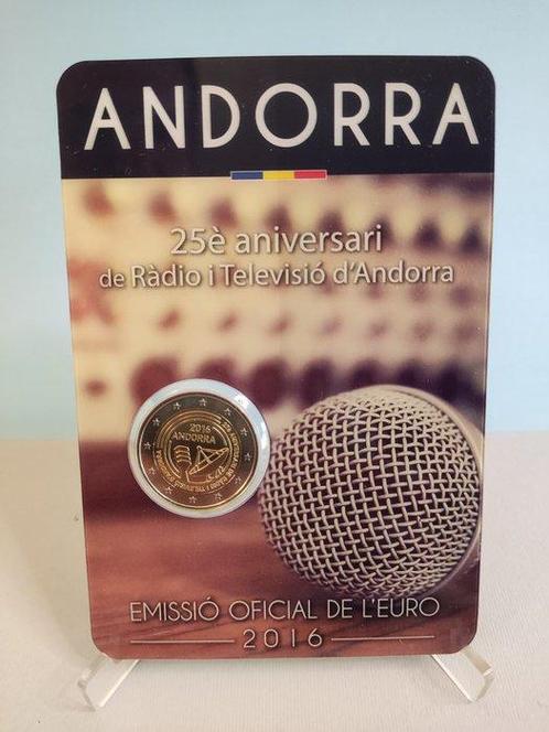Andorra. 2 Euro 2016 Radio + Nova Reforma (2 monete), Postzegels en Munten, Munten | Europa | Euromunten