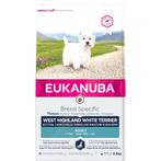 3x Eukanuba Dog Adult West Highland White Terrier Kip 2,5 kg, Dieren en Toebehoren, Verzenden