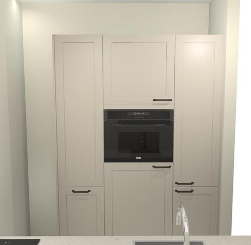 NIEUWE landelijke keuken in Scandinavische stijl., Huis en Inrichting, Keuken | Complete keukens, Dubbelwandige keuken, Crème