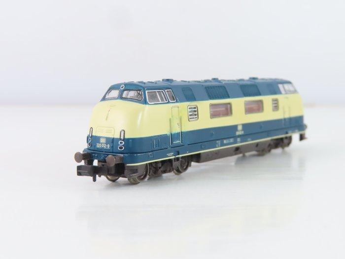 Roco N - 23431 - Diesellocomotief (1) - BR 220 (V200),, Hobby en Vrije tijd, Modeltreinen | N-Spoor