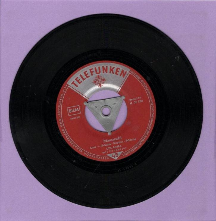 Lys Assia – Mamatschi / Wenn Die Glocken Hell Erklingen (7-, Cd's en Dvd's, Vinyl Singles, Ophalen of Verzenden