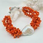 Bloedkoraal - Zilver - Armband