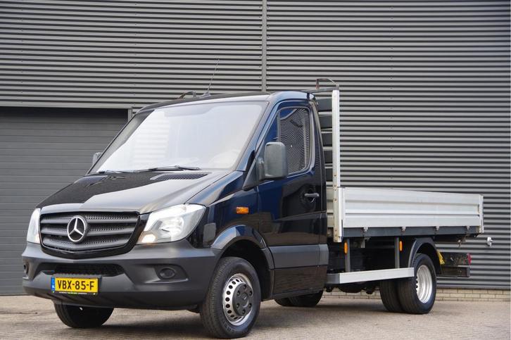 Zakelijke Lease |  Mercedes-Benz Sprinter 519 3.0 V6 KIPPER, Auto's, Bestelauto's, Onderhoudsboekje, Lease, Grijs, Handgeschakeld