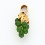 Hanger - 18 karaat Geel goud - Jade