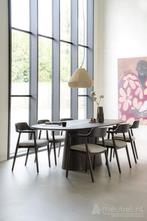 Eettafel Aron ovaal 300x110 - Bruin - 95672 - eettafel, Huis en Inrichting, Tafels | Eettafels, Nieuw, Overige materialen