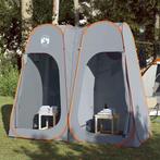 vidaXL Privacytent pop-up waterdich grijs en oranje, Caravans en Kamperen, Tenten, Verzenden, Nieuw, Tot en met 2