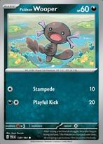 Paldean Wooper 129/193 reverse holo Paldea evolved, Hobby en Vrije tijd, Verzamelkaartspellen | Pokémon, Ophalen of Verzenden