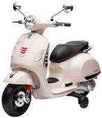 Eco Toys Wit 3-6 jaar Elektrische Vespa Scooter 801, Verzenden, Nieuw, Loopvoertuig