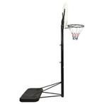 Basketbalstandaard 258-363 cm polyetheen wit, Verzenden, Nieuw