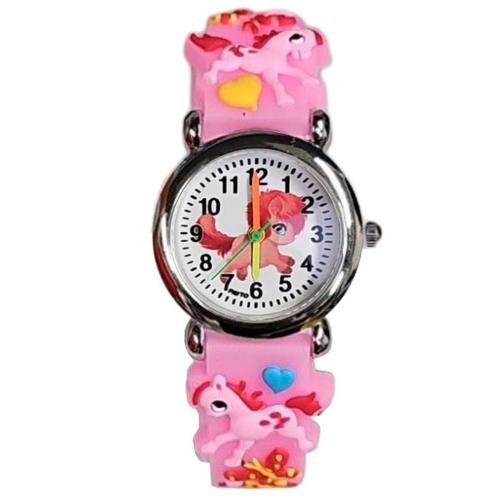 Fako® - Kinderhorloge - 3D - Eenhoorn Mini – Roze, Sieraden, Tassen en Uiterlijk, Horloges | Kinderen, Verzenden