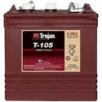 Trojan T-105 Accu Deep Cycle 6V 225Ah 264x181x245x278, Verzenden, Nieuw