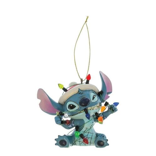 Stitch Gevangen in Kerstlichtjes Ornament, Verzamelen, Disney, Nieuw, Ophalen of Verzenden