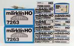 Märklin H0 - 7263/7267/7268/7511/7018/7019 - Bruggen (40) -, Hobby en Vrije tijd, Modeltreinen | H0, Nieuw