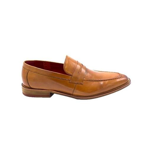 GENTS | Heren Loafer penny shoe cognac Maat 45, Kleding | Heren, Schoenen, Bruin, Nieuw, Loafers, Verzenden