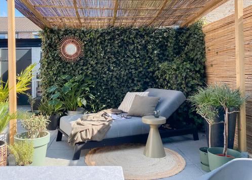 Mexico ligbed - Sunbrella - light grey, Tuin en Terras, Ligbedden, Nieuw, Overige materialen, Verzenden