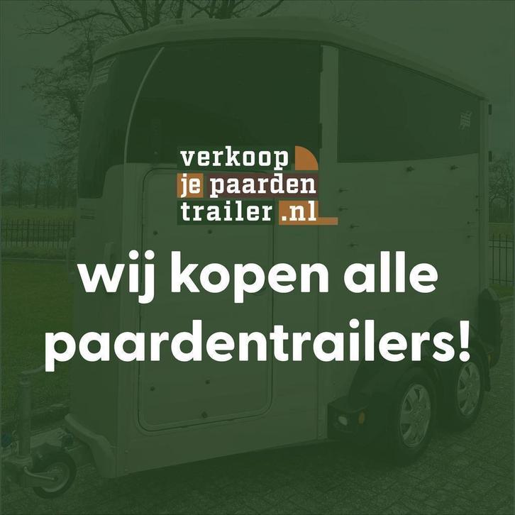 Wij kopen jouw Humbaur paardentrailer!, Dieren en Toebehoren, Paarden en Pony's | Trailers en Aanhangwagens, Overige typen, Zo goed als nieuw
